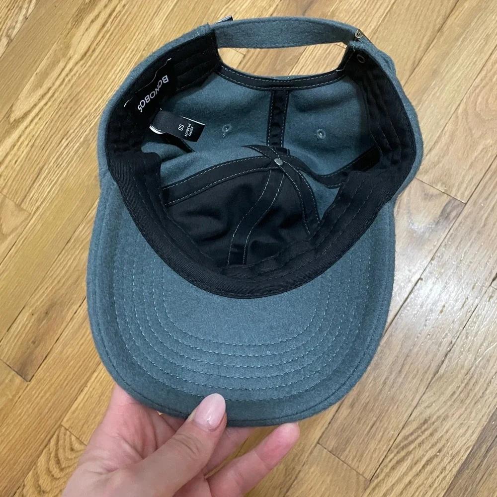 Bonobos x Toys R Us Mens Blue Grey Wool Geoffery Giraffe Baseball Cap Hat OS